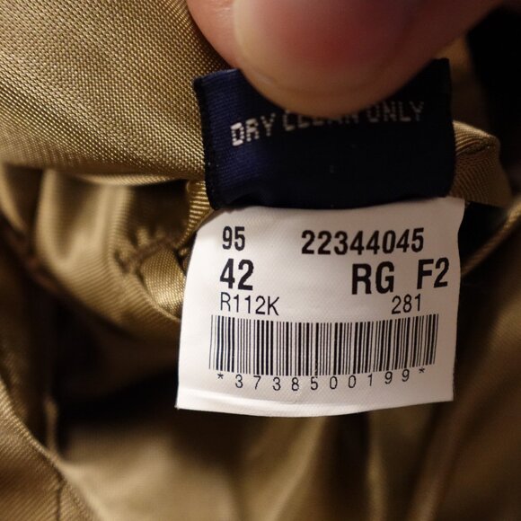 Brooks Brothers 346 Lambswool Blazer Men’s 42R Brown Houndstooth Made in Poland - Picture 13 of 13